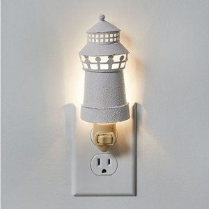 Metal Light House, Night Light Home Decor